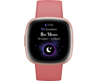 Google Fitbit Versa 4 różowo miedziana - 1066938 - zdjęcie 1